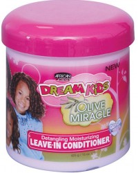 African Pride Dream Kids Olive Miracle Detangling Moisturizing Leave In Conditioner 425 g