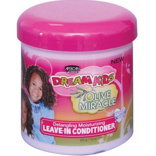 African Pride Dream Kids Olive Miracle Detangling Moisturizing Leave In Conditioner 425 g