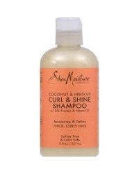 Shea Moisture Shampooing Curl Shine Shampoo coco et hibiscus 384ml